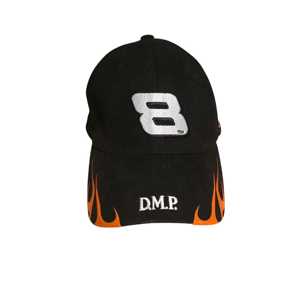 Dale Earnhardt Jr #8 D.M.P. Chase Authentics Flame Adjustable Hat - NASCAR